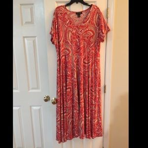 Ashley Stewart Plus Size Maxi dress 22/24